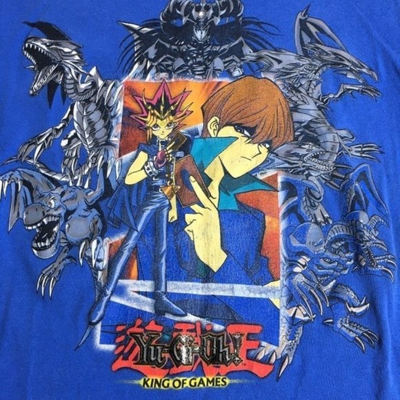 Vintage Yu-Gi-Oh King of Games Anime Small/Medium T-Shirt - Picture 2 of 12